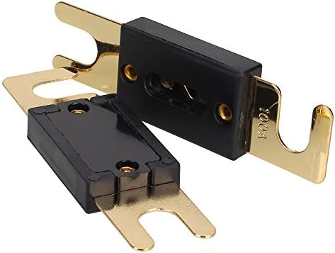 Gold Plated ANL 100Amp Fuses For Car Audio Systems & ANL Fuse Holders Pack Of 4