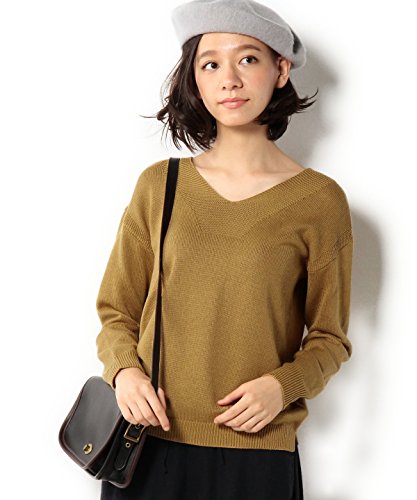 (コーエン) COEN 強撚Vネックプルオーバーニット