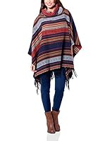 Peace & Love Poncho (Multicolor)