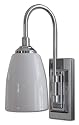 RiteLite Nine LED Classic Chrome Wall Sconce #LPL780C