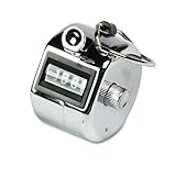 Officemate International Tally Counter Semi-Automatic Reset Aluminum Hand S ....