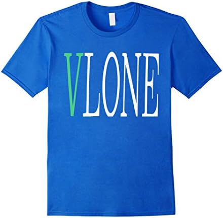 Men's VLONE shirt for men and women Medium Royal Blue