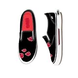 Naruto - Footwear - Black Shoes with Red Clouds Size 6