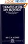The Canon of the New Testament: Its Origin, Development, and Significance