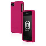 Incipio iPhone 4/4S EDGE PRO Hard Shell Slider Case - 1 Pack - Carrying Case - Retail Packaging - Magenta