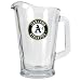 Oakland Athletics MLB New 60oz Glass Beer Pitcher