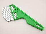 Tomita Japanese Weed Brush Landscaping Tool With Serrated Metal Blade