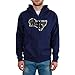 Los Angeles Rams NFL Men's Distressed Team Logo Full Zip Up Hoodie
