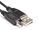 A Male to mini B male 4-pin top/4-pin bottom cable 6FT by Pexell