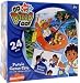 Go Diego Go! 24-Piece Puzzle - BONUS Tattoos - 'Rafting'
