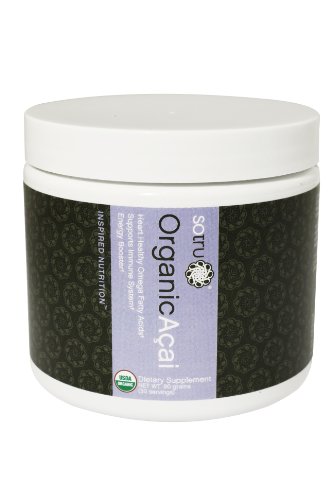 Sotru Organic Acai Powder, 30 Day Supply