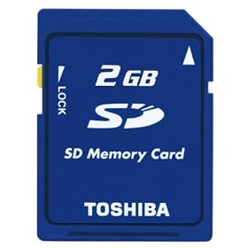 TOSHIBA SD�������J�[�h 2GB SD-E002GR