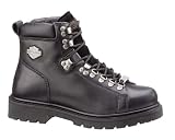 Harley-Davidson® Men's Dipstick Boot, Full Grain Black Leather Upper, 6 Inch. D91610