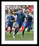 Marco Materazzi Italian National Team - Goal Celebration - Framed 8x10 Photograph
