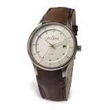 Skagen Mens Leather Automatic Watch #755XLSGL by Skagen
