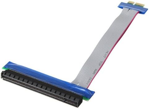 1X To 16X PCI-E Extension Cable Riser Extender Card.