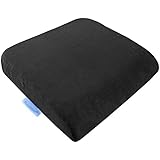 Extra-Large TravelMate Seat Cushion (Size: 19 x 17 x 3 inches. Color Black)