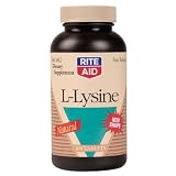 Rite Aid L-Lysine Natural Dietary Supplement, 500 mg, 100 ct.