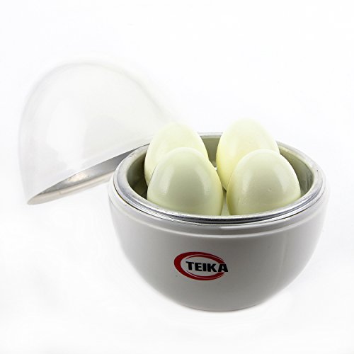 Teika® Microwave Egg Boiler Cooker Chicken Shaped Egg Poacher Plastic for 4 Eggs Kitchen