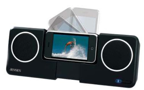 Jensen JISS-250I Docking Speaker Station for iPod/MP3 and iPhone 3G 3GS