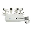 SVAT CVQ1000 Color Quad Security System with 4 Day/Night Cameras and Remote