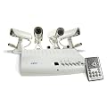 SVAT CVQ1000 Color Quad Security System with 4 Day/Night Cameras and Remote