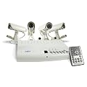 SVAT CVQ1000 Color Quad Security System with 4 Day/Night Cameras and Remote