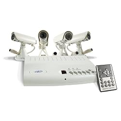 SVAT CVQ1000 Color Quad Security System with 4 Day/Night Cameras and Remote