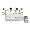 SVAT CVQ1000 Color Quad Security System with 4 Day/Night Cameras and Remote