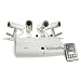SVAT CVQ1000 Color Quad Security System with 4 Nightvision Cameras and Remote