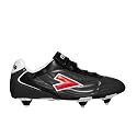 Mitre Raptor Screw In Football Boots Black/Red FF2005