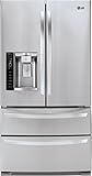LG LMXS27626S French Door Refrigerator, 27.0 Cubic Feet, Stainless Steel