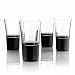 Erik Bagger Glas Tasse HOT N COLD 31cl schwarz - 4 St�ck
