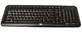Genuine Hewlett-Packard HP 5188-6816, 5188-7303 Black/Silver Slim Wireless Multimedia 103-Key Layout Keyboard, Compatible Model Numbers: 5189URF, KG-0636