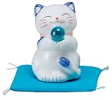 開運「病気回復」 ハッピーキャット 6cm ブルーSAN857 病気