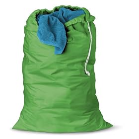 Honey-Can-Do Cotton Jersey Laundry Bag, GreenHoney-Can-Do Cotton Laundry Bag
