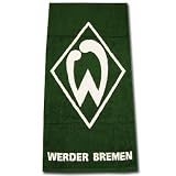 SV WERDER BREMEN WENDE - DUSCHTUCH SCHRIFTZUG BADETUCH HANDTUCH 140x70 cm