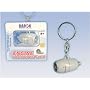 Daron Worldwide Trading EK1001 Engine Flashlight Keychain Grey