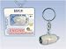 Daron Worldwide Trading EK1001 Engine Flashlight Keychain Grey