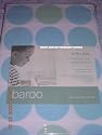 BAROO BLUE POLKA DOT COT BED DUVET COVER AND PILLOWCASE SET.