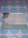 BAROO BLUE POLKA DOT  COT BED DUVET COVER AND PILLOWCASE SET.