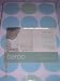 BAROO BLUE POLKA DOT  COT BED DUVET COVER AND PILLOWCASE SET.