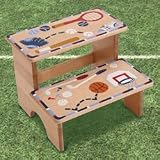 Sports Border Step Stool