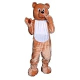 Teddy Bear Mascot - Size Adult (one size fits most)