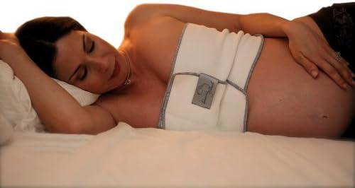 Belmama and Cherub the Shower Hug for Maternity and Nursing Comfort (Slate Blue Trim, XSmall) by Belmama and Cherub