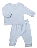 Kushies Packaged Layette Long John, 12 Months, Blue