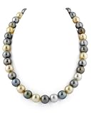 10-12mm Tahitian & Golden South Sea Pearl Necklace