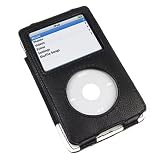 Bargaincell- Brand New Premium Lambskin Leather Case with Stand for iPod Video MP3 Music Player