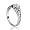 Fashion Plaza 18k White Gold Plated Use Swarovski Crystal Wedding Ring R69 (5)