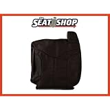 00 01 02 GMC Sierra Graphite Leather Seat Cover LH top by The Seat Shop